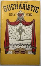 Eucharistic Holy Hour, Vintage 1955 Holy Devotional Booklet. picture