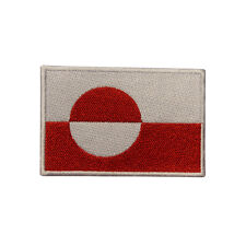 Greenland Country Flag Patch Iron On Patch Sew On Badge Embroidered Patch picture