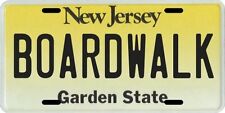 The Boardwalk Atlantic City New Jersey Aluminum License Plate picture