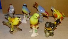 7 Porcelain Birds from an estate sale (1950s?) picture