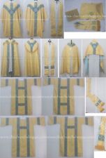 Gothic Yellow with Marian Blue  Solemn High Mass Set picture