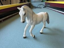 Schleich Lipizzaner Mare WHITE HORSE Braided Retired 2012 Farm Animal Barn Toy picture