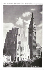 New York City, Manhattan c1940's Metropolitan Life Insurance Buildings, photo picture