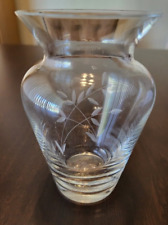 Lenox 5 in. Crystal Etched Bud Vase - Lenox USA picture
