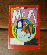 Steve Ditko's Mr. A #2 1975 Rare Underground Hard To Find Comic Book Bronze Age picture