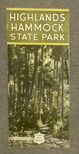 1930s Sebring Florida Highlands Hammock State Park Brochure picture