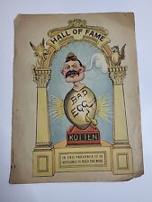 Antique Penny Dreadful Vinegar Valentine 1890s? Hall of Fame Bad Egg Rotten picture