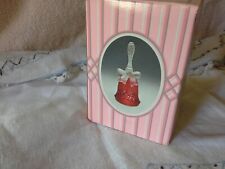 VTG NOS Avon Crystalsong bell bottle w box picture