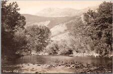 Vintage 1940s MOUNT RAE, Alberta Canada Real Photo RPPC Postcard / River View picture