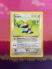 Pokemon Card Porygon Shadowless Base Set 1st Edition Uncommon 39/102 Near Mint  picture