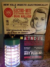 Vintage Electro-mite  Electronic Bug Killer mid- century Advertisement picture