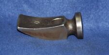 ANTIQUE COBBLER'S FLAT HEAD HAMMER - MARKED “0” STEEL ^3067 picture