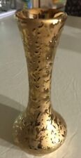 18 kt gold overlay vase, rare and unusual find, excellent condition 6.75