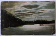 Boston, Massachusetts MA - Cloud Scene at Jamaica Pond - Vintage Postcard c1908 picture