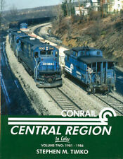 Morning Sun Books Conrail Central Region In Color Volume 2: 1981-1986 1553 picture