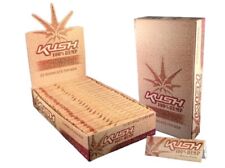 New Box of  25 Packs KUSH 100% Hemp Paper 1 1/4 Rolling Papers Wholesale  picture