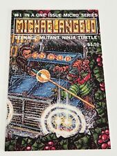 MICHAELANGELO Teenage Mutant Ninja Turtle #1 high grade NM+ (1985) MICRO SERIES picture