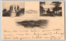 UDB Postcard~ Old Fort Knox On The Penobscot~ In War & In Peace~ Prospect, Maine picture