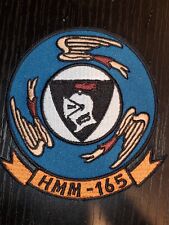 1960s 70s USMC Marine HMM-165 Helicopter Squadron Patch L@@K picture