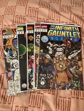 INFINITY GAUNTLET 1-6 George Perez Jim Starlin Complete 1 2 3 4 5 6 Infinity War picture