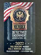 2022  VINTAGE  Detective DEA PBA Card - NEW picture