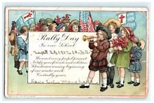 1913 Sep 1913 Rally Day Rev CC Marshall Children- DAMAGED picture