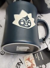 2011 STARBUCKS Coffee Mug Black BREAKFAST BLEND 16 oz MIC w SKU Tags Sun Face picture