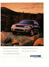 Subaru Outback Limited All Wheel Drive Vintage 1990 Print Ad picture