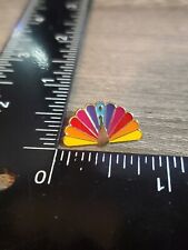 NBC Peacock Logo Souvenir Lapel Pin Broadcasting Company i2 picture