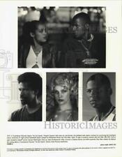 Press Photo Actor Denzel Washington and co stars in dramatic film 