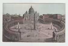 St. Peters Rome Italy Vintage Postcard picture