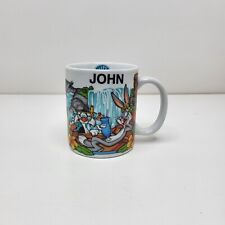 Looney Tunes Warner Brothers JOHN Ceramic Coffee Mug Linyi Bugs Bunny Daffy picture