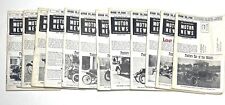 Vintage Hemmings Motor News Magazine Lot of 12 - Full Year Of 1964 1960s Cars picture