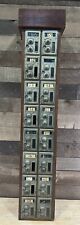 Vintage United States Postal Service P.O. Box Cabinet Column Mailboxes picture