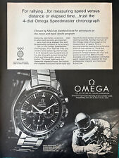 Vintage 1968 Omega Electronics Watch original ad A469 picture