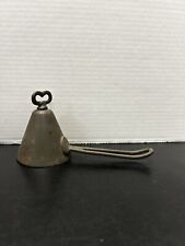 Antique CLAD'S DISHER(?) Ice Cream Scoop Metal Heart Shaped Turn Key Works picture