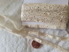 Vintage Tiny Novelty Braid tape Lace  Making 7 Yds Narrow  picture