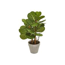 Nearly Natural Fiddle Leaf in Pot (4353) picture