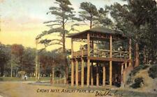 ASBURY PARK New Jersey NJ   CROWS NEST Park~Treehouse Pavilion  ca1910s Postcard picture