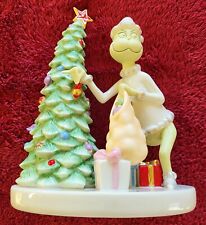 Lenox Dr. Suess Grinch Christmas Crook Figurine Pre-Owned Excellent Condition  picture