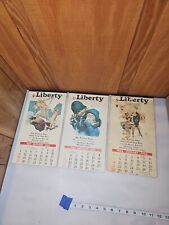 The Fiddlers Three Shelbyville Indiana CALENDAR Lot Of 3 Liberty Pub Dining Room picture