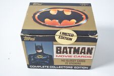1989 Topps Batman Movie Cards Complete Collectors Limited Edition Set Unopened picture