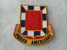 1980'S 32ND FIELD ARTL. POCKET PATCH GERMAN MADE EMB CUT EDGE picture