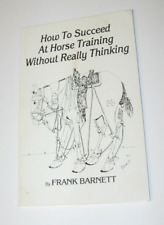 1985 Horse Humor Book SIGNED by Author Frank Bennett- Ocala/ Williston, Florida picture