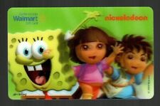 WALMART ( Canada ) SpongeBob, Dora The Explorer 2010 Lenticular Gift Card ( $0 ) picture