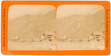 Stereo Switzerland, Schweiz, Lakefront Chalets & Church, Mountain Town à id picture