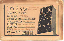 CM2SW QSL Card--Havana Cuba 1940 picture