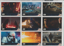 2016 TOPPS STAR WARS THE FORCE AWAKENS Series 2 SET 100 PURPLE PARALLEL CARDS picture