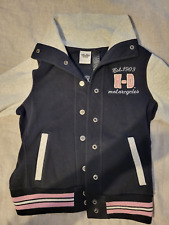 Harley Davidson Jacket SIZE SMALL button front Official Gear Excellent Condition picture