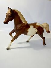 Breyer Horse Dark Chestnut Tobiano Pinto Paint Running Mare Model #848 Mold #120 picture